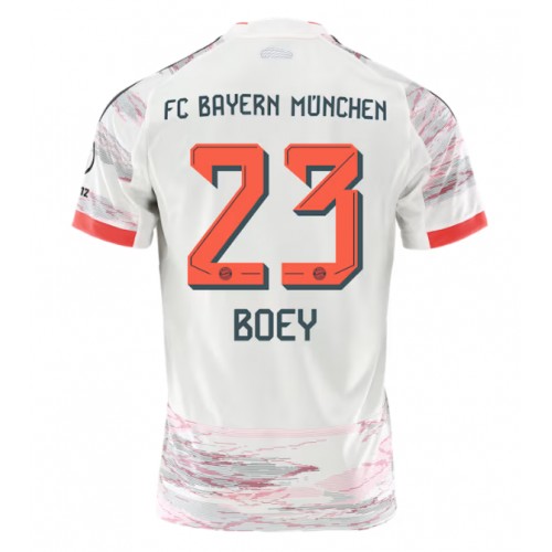 Pánský Fotbalový dres Bayern Munich Sacha Boey #23 2025-26 Venkovní Krátký Rukáv